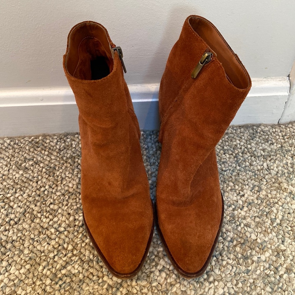 Suede Sam Edelman booties